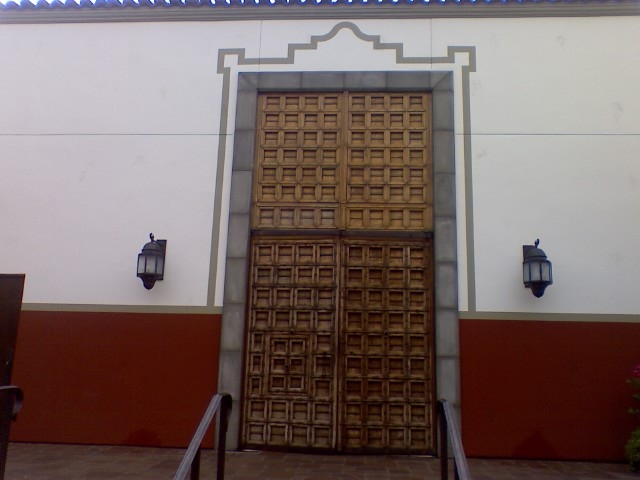 Detail above door at Montulica Resort