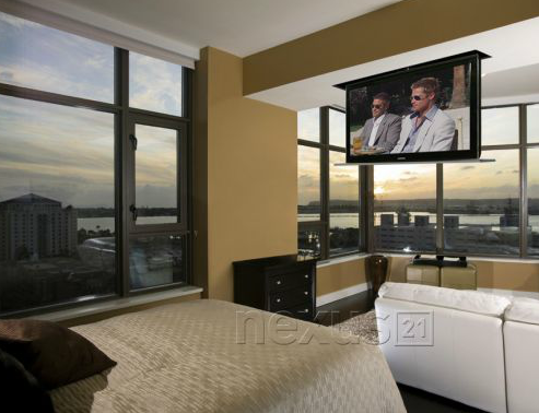 television in your master bedroom - interior design scottsdale, az